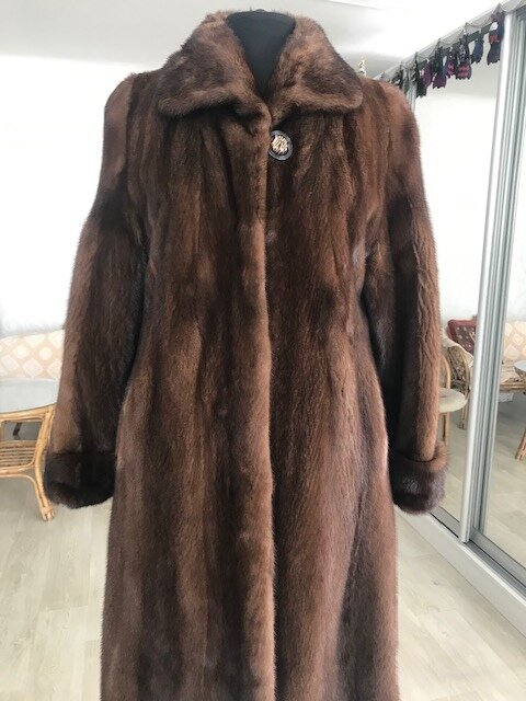  Переделка пальто из норки. Ателье Ирины Берзиной.