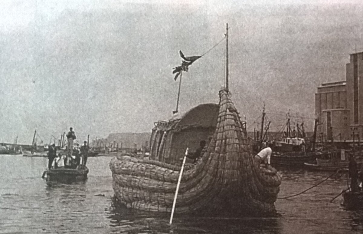 Юрий Сенкевич. Три путешествия с Туром Хейердалом. Папирусная лодка "Ра".