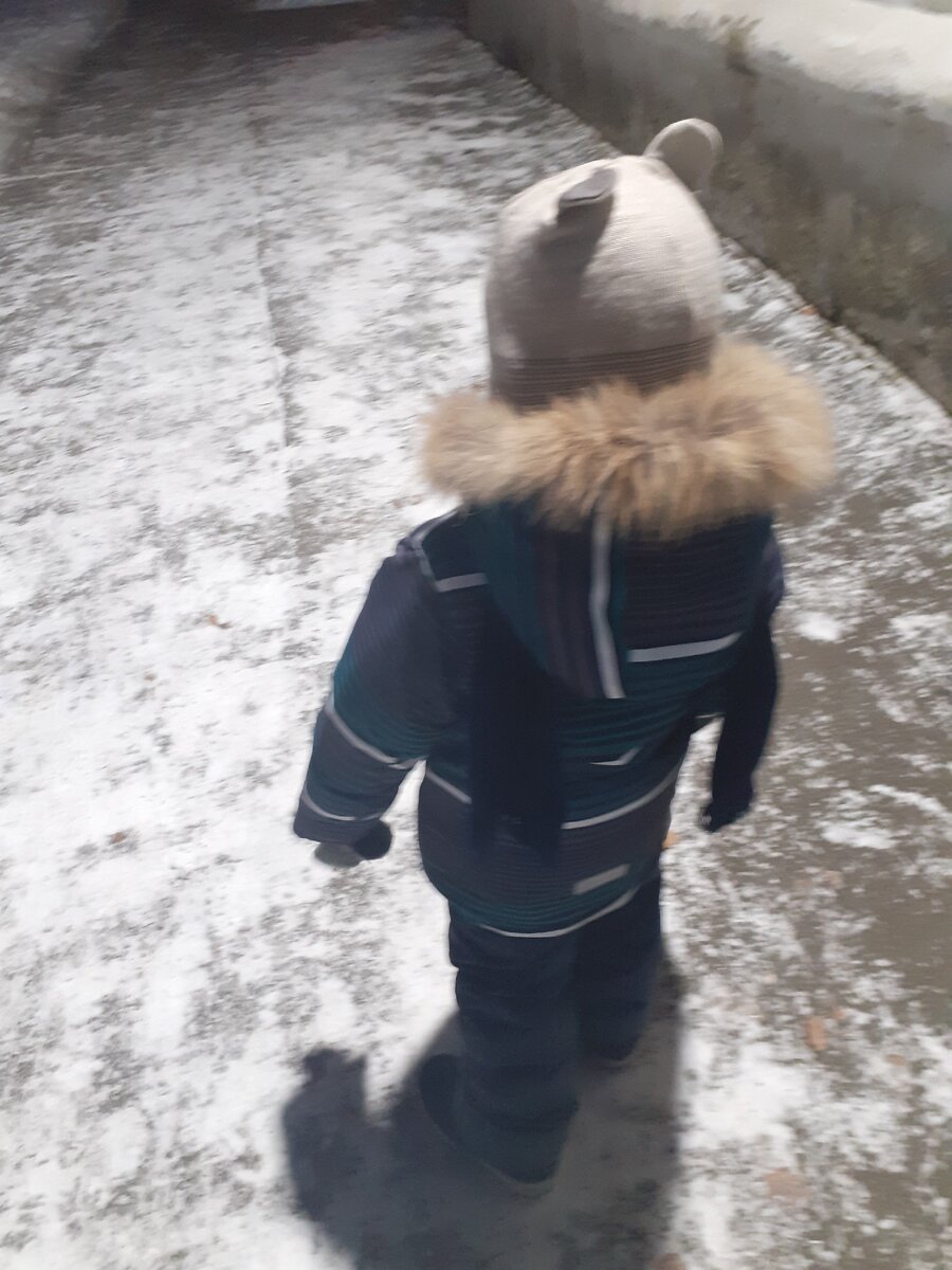 Идем домой из садика