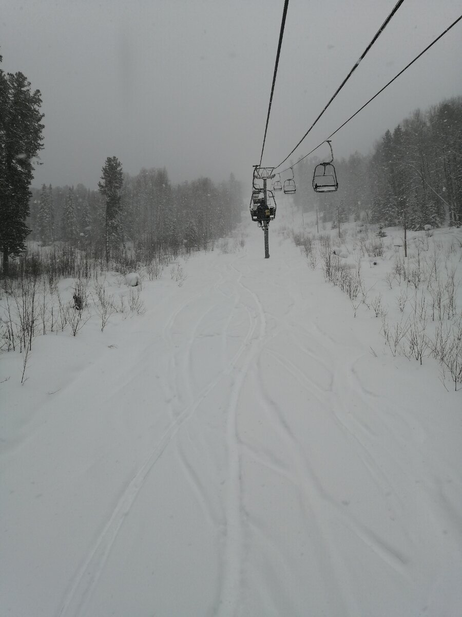ГЛК Телецкий, подъёмник.