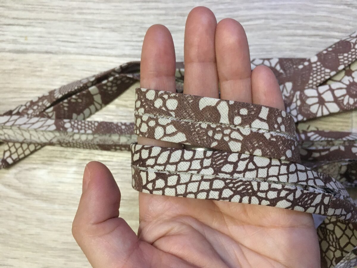 готовая косая бейка