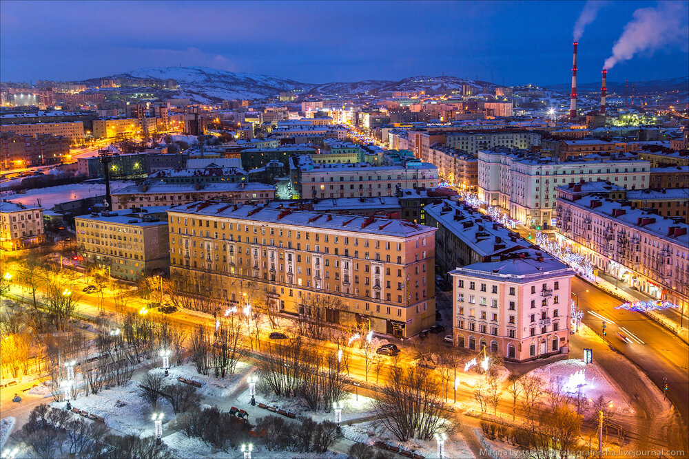 Мурманск фото города