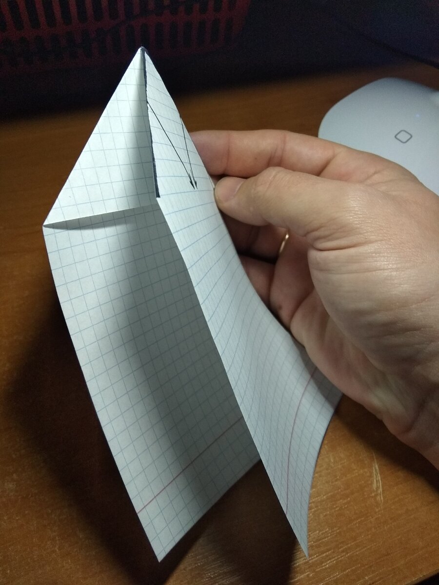 Оригами бумажный самолет дротик: инструкция с фото