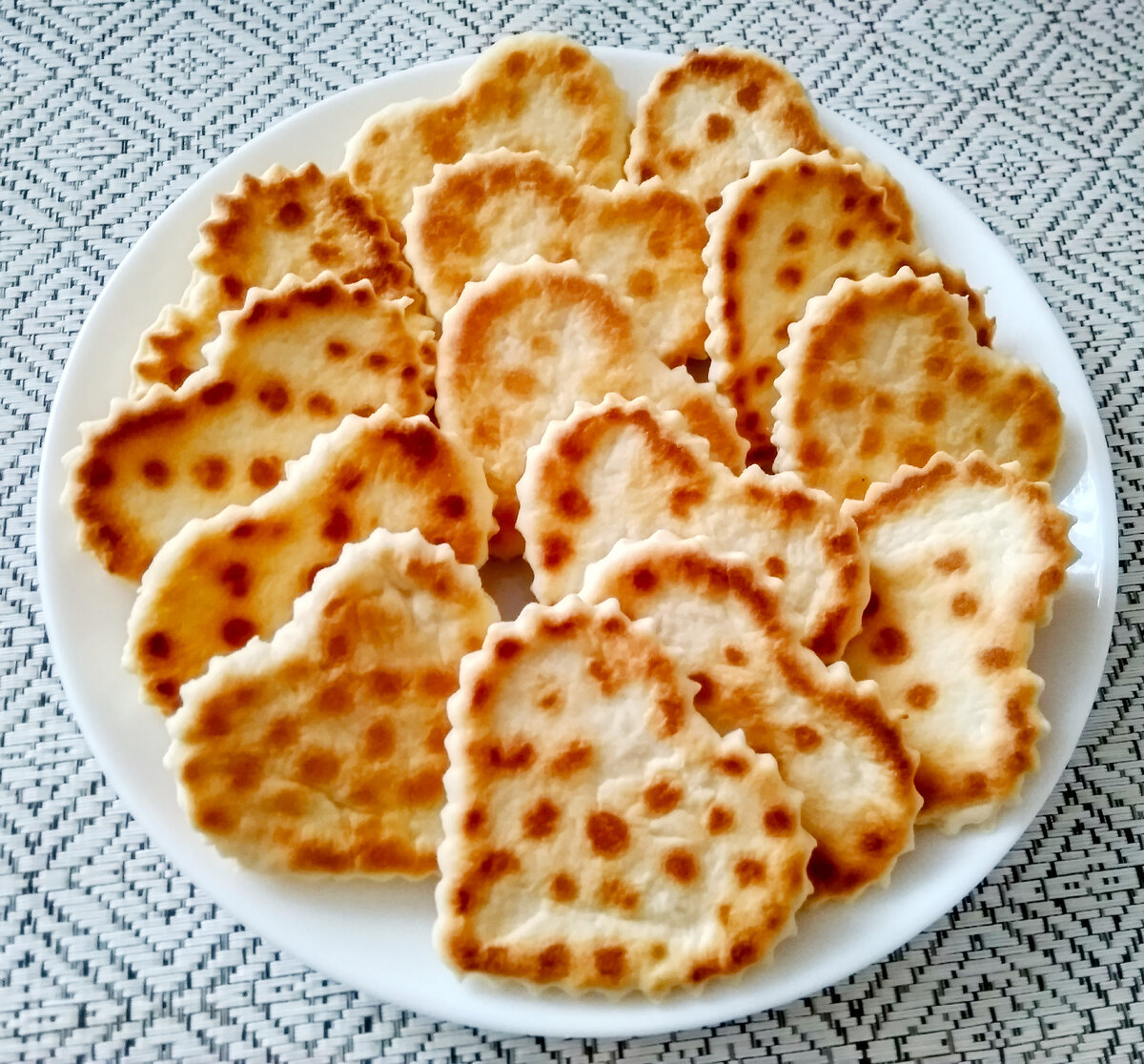 Песочное печенье на сковороде