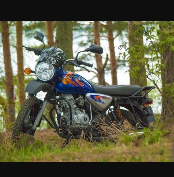 Симпатичный, неприхотливый, надежный. Баджадж 125.