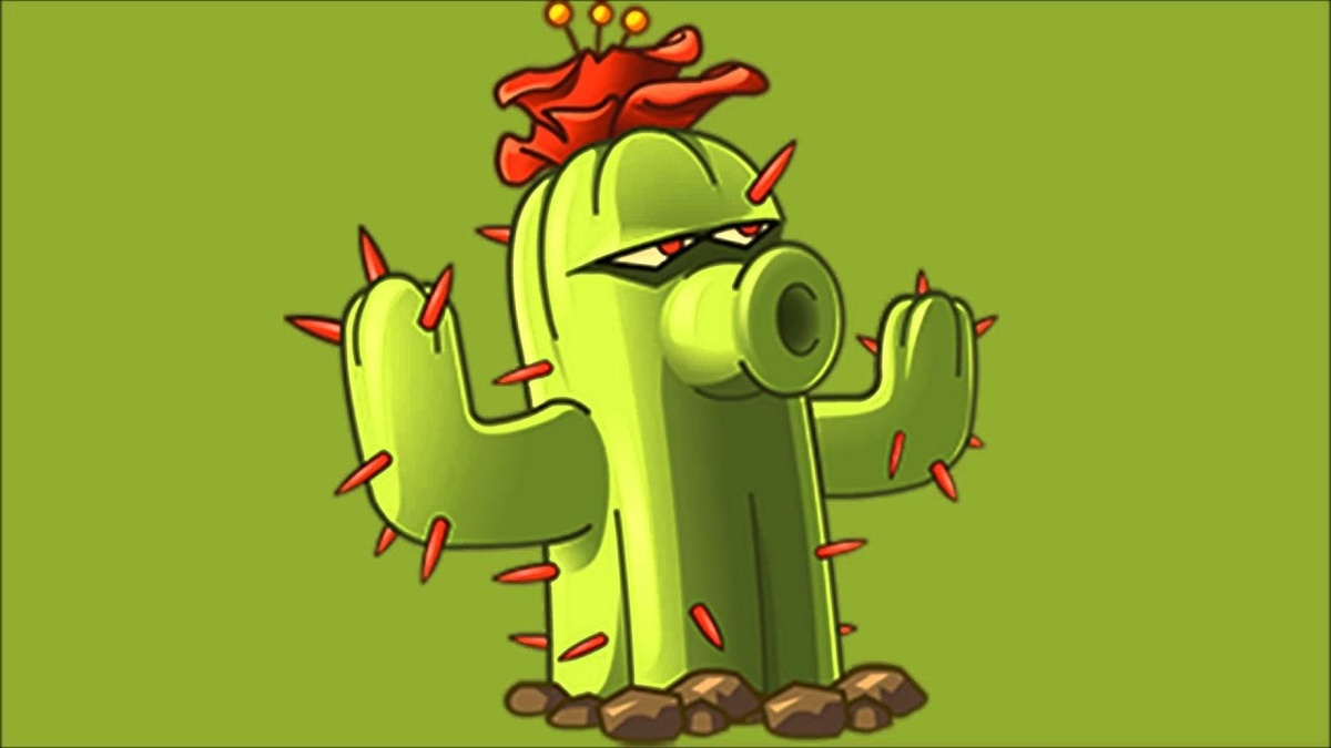 Кактус из ПВЗ 2(как он прячется, я не нашла)