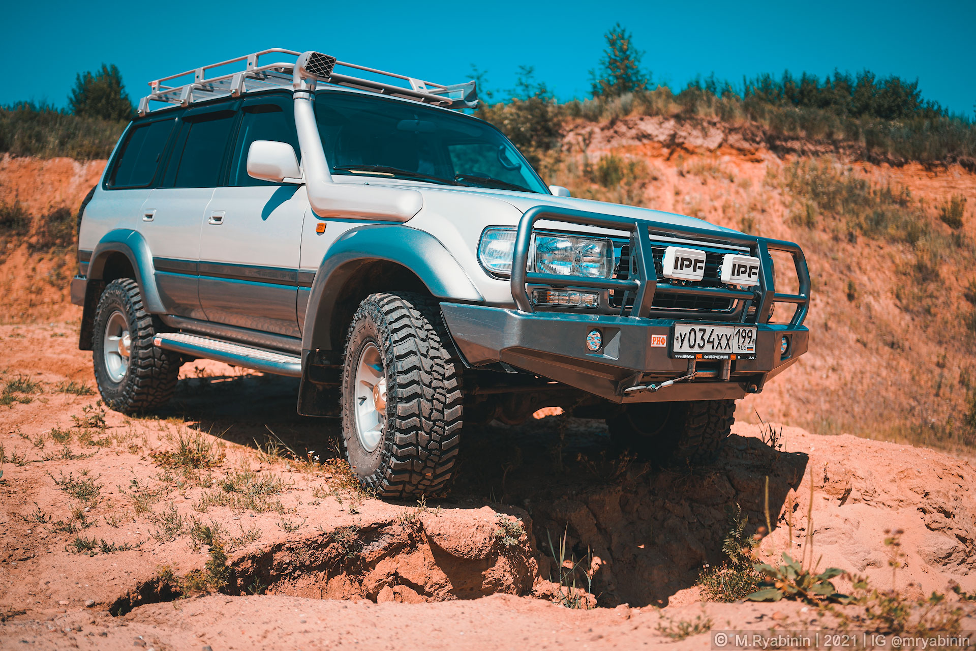 Toyota Land Cruiser 80 - мечта искателя приключений или внедорожный тюнинг легенды6