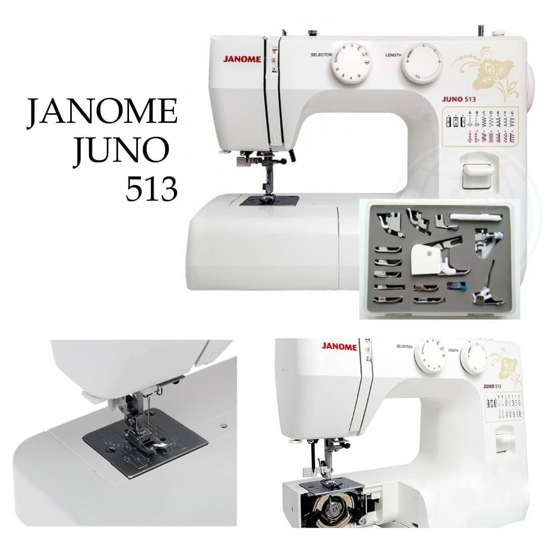ШВЕЙНАЯ МАШИНА JANOME JUNO 513