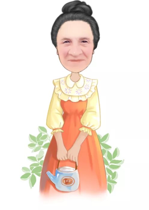 Бабушка -следопыт :)