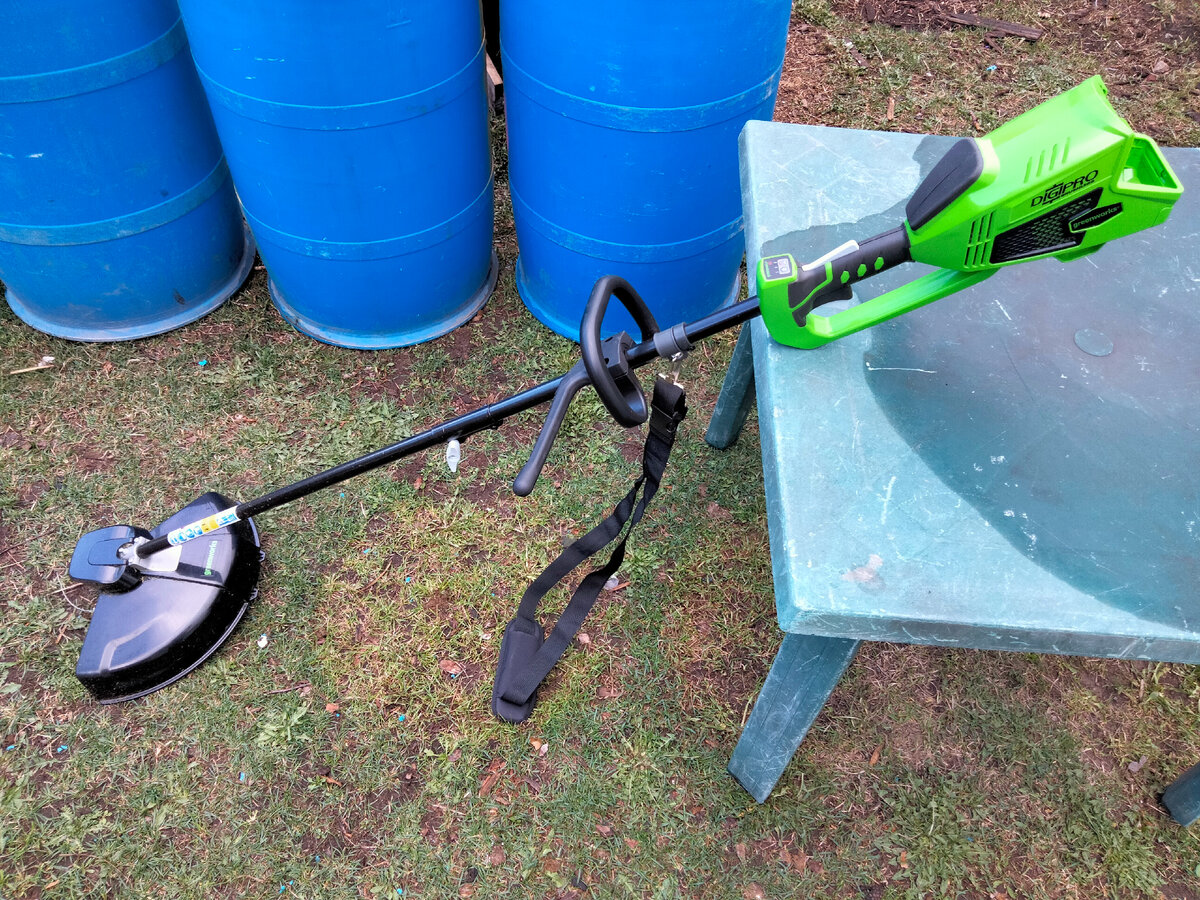 Триммер «GreenWorks GD40BC»