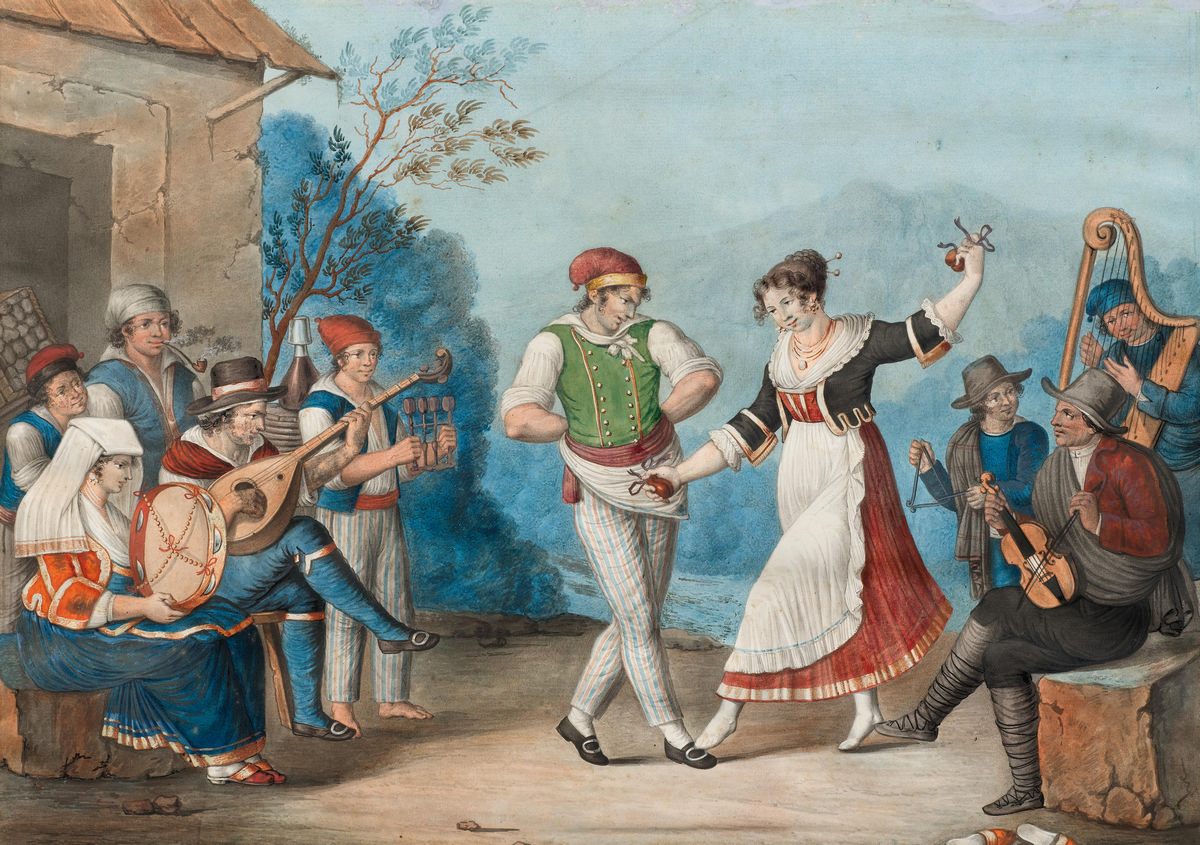 Тарантелла итальянский народный танец. Тарантелла танец картины. Живопись 19 век Тарантелла. Тамбурин для тарантеллы. Веселые французские песни