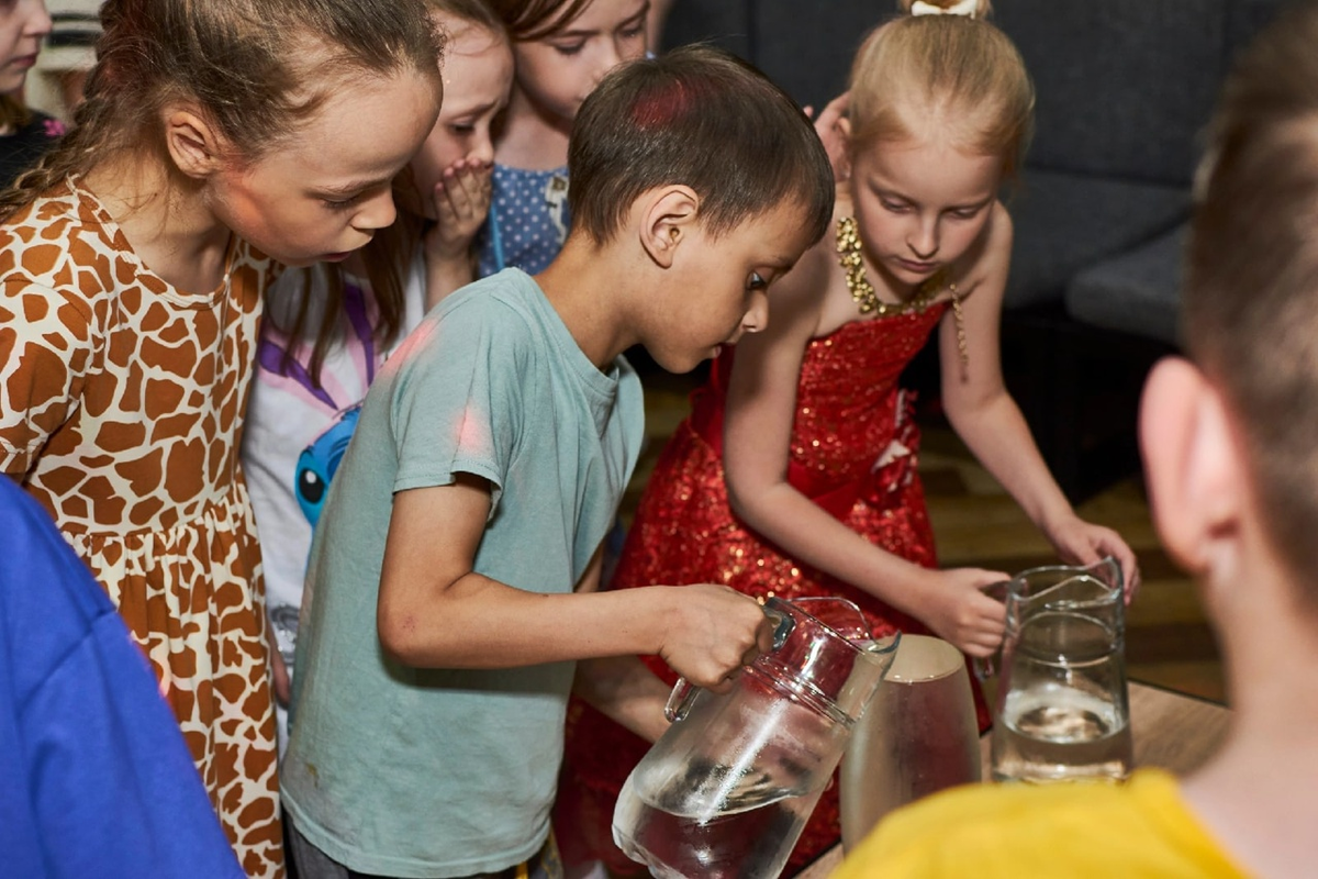 Игры с водой 