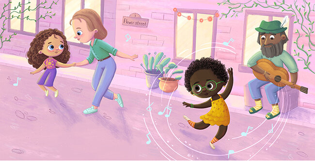 Книжная иллюстрация. Автор Liza Tretyakova. Источник behance.net