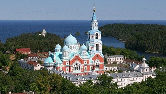 Валаам - монастырь на 50 островах Ладожского озера. Источник Яндекс.Картинки