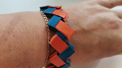 Diy: Candy wrapper bracelet / Браслет из фантиков. Мастер-класс