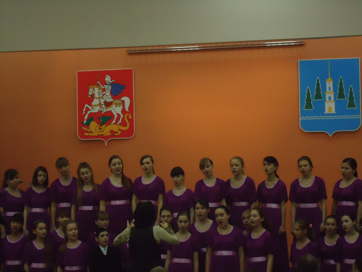 Детский хор коллектива "Юность России"