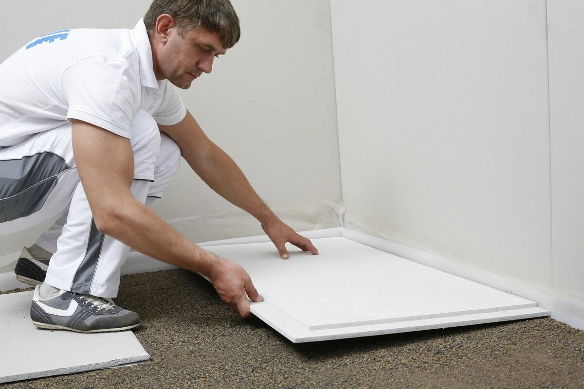 Сухая стяжка пола за 1 день в Самаре