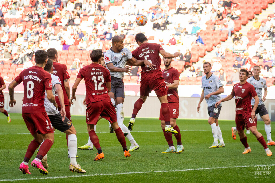 ​Реализация штрафных, угловых и пенальти стала для «Рубина» ключевым источников голов. Фото: © Салават Камалетдинов / «Татар-информ»