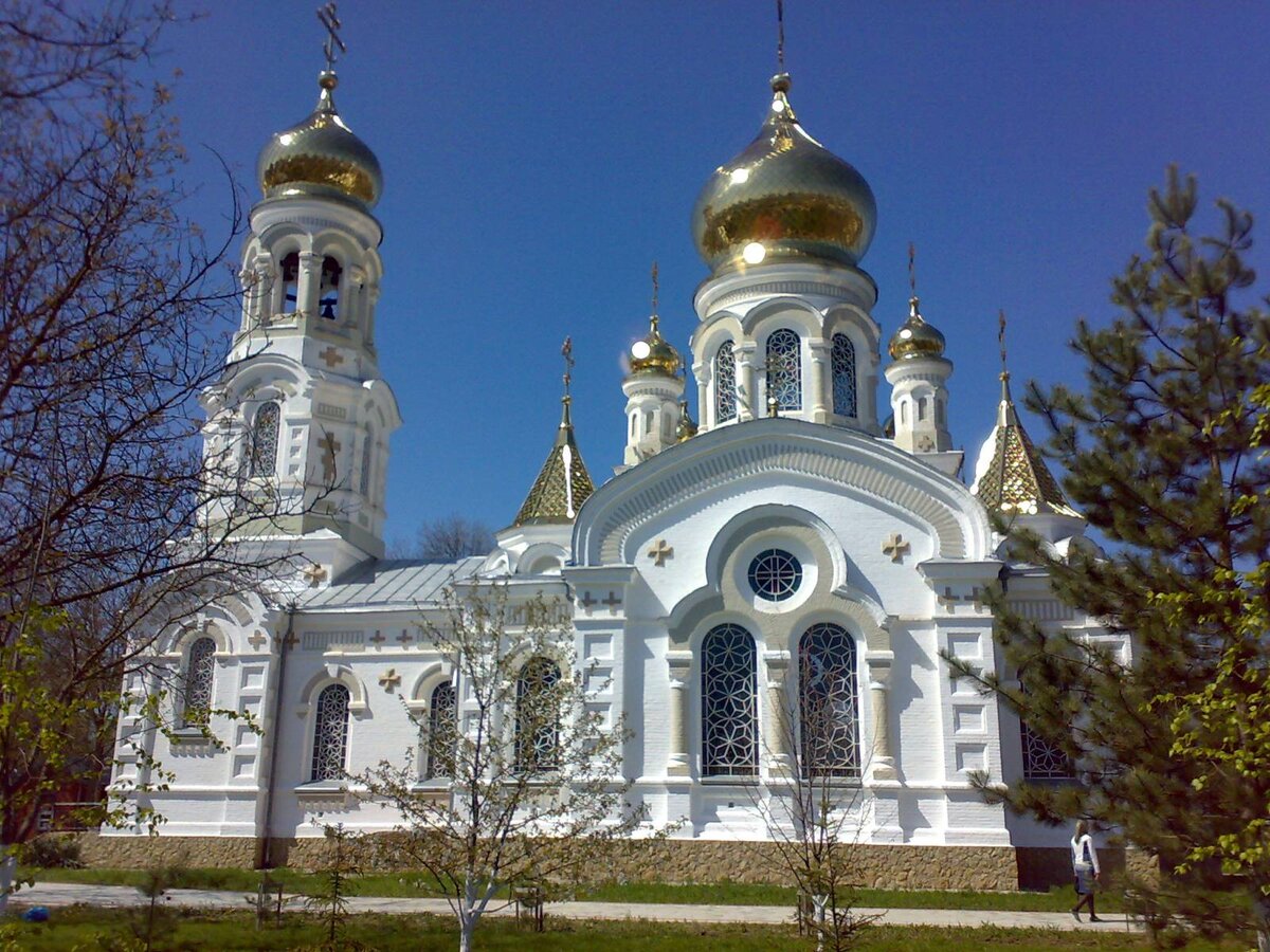 Церковь в с Обуховка Краснодарского края