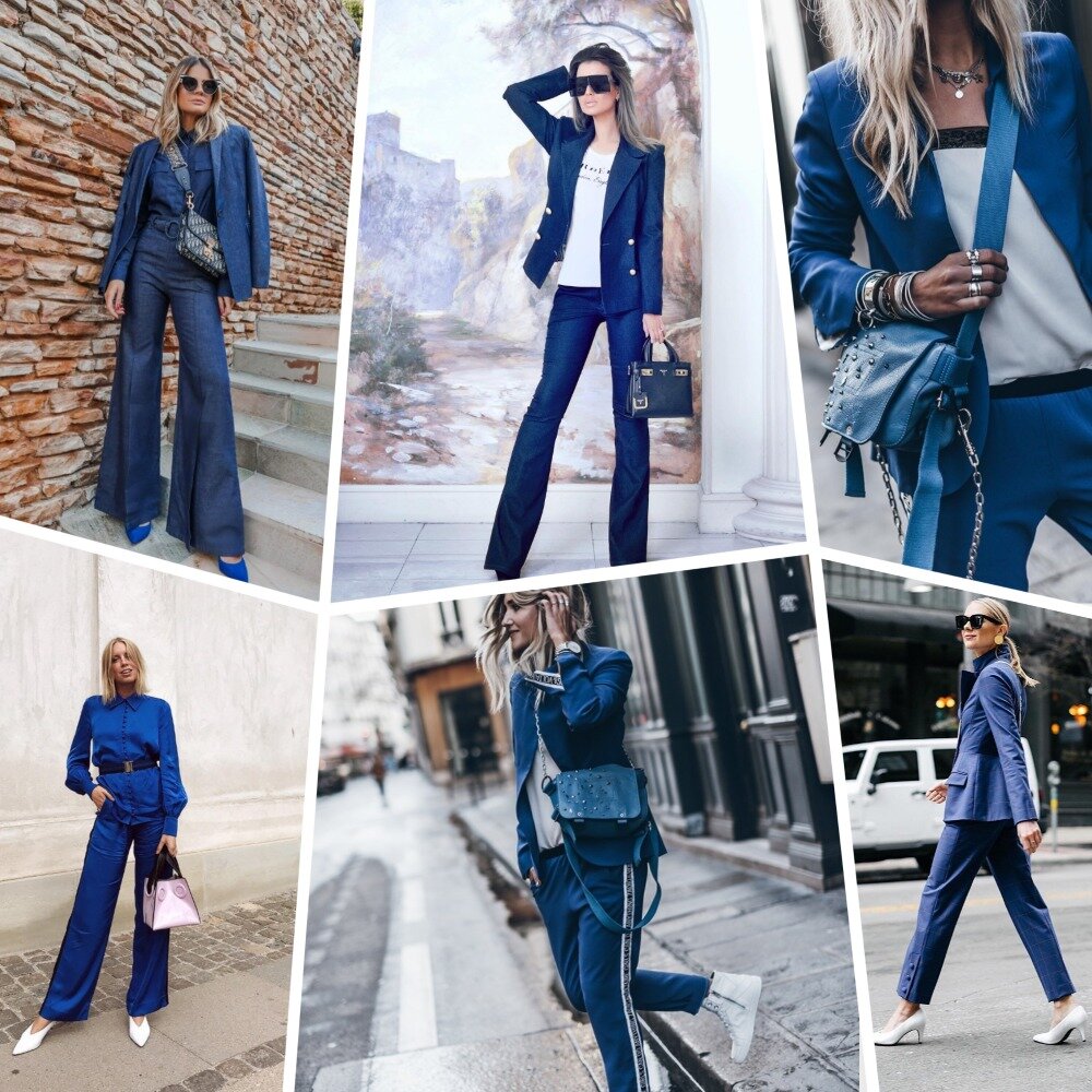 Синий является универсальным оттенком, с помощью которого можно создать яркий и запоминающийся образ. Можно сказать, что одежда синего оттенка давно уже стала классическим элементом женского гардероба.