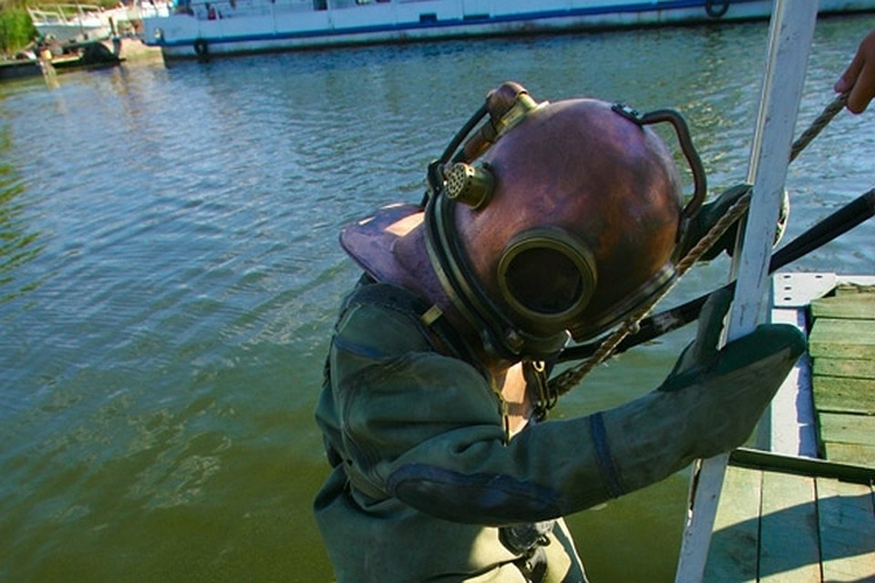 Погружение водолаза