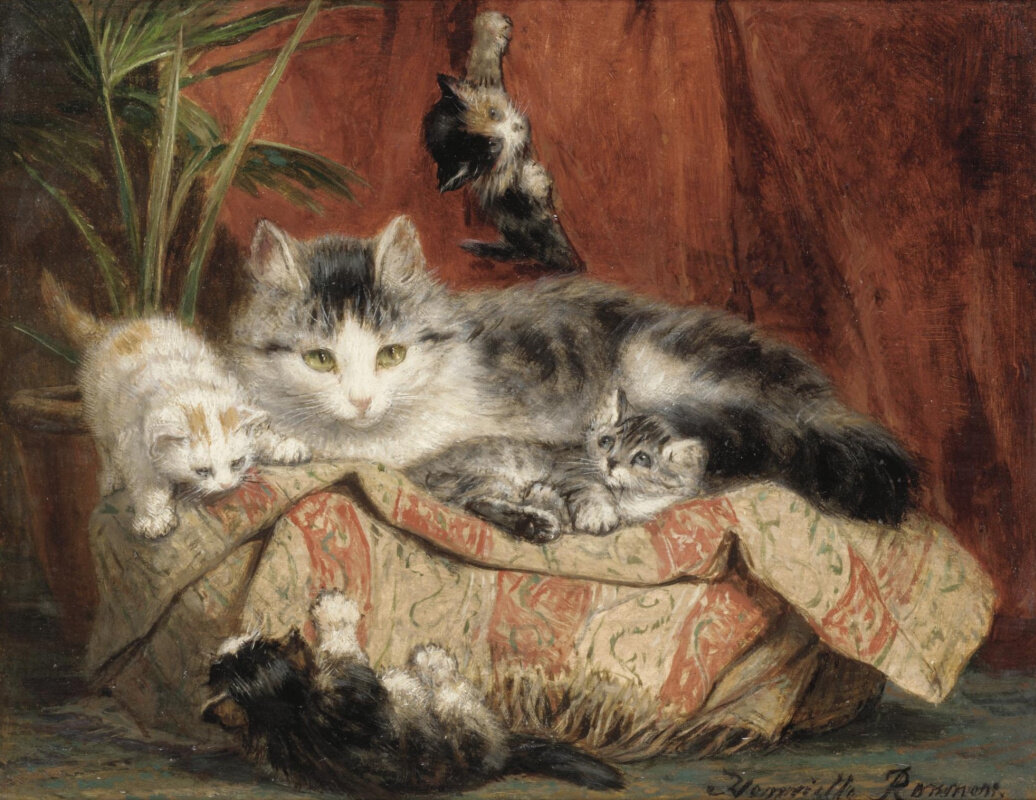 Генриетта Роннер-Книп (Бельгия). Время играть. Конец XIX века