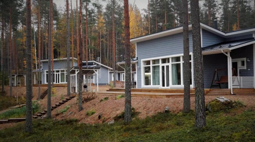 6 коттеджей в Onni Village были готовы к лету 2017 года (фото: Outi Salovaara).