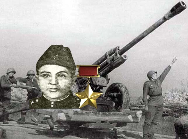 Фотография Корзуна и орден Героя Советского Союза