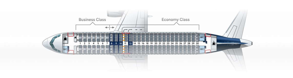 A320 схема салона аэрофлот