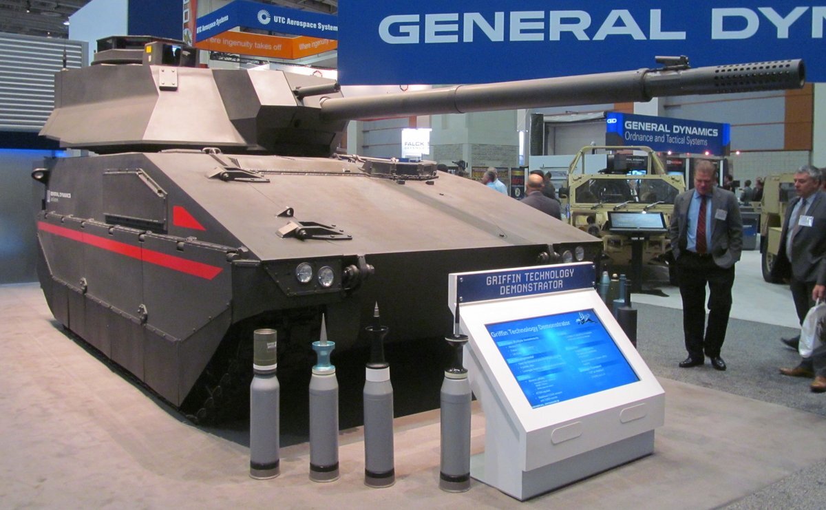 Легкий танк General Dynamics "Griffin"
