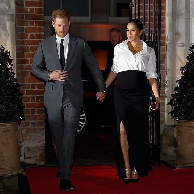 Герцоги Сассекские, 7 февраля в лондонском Drapers Hall