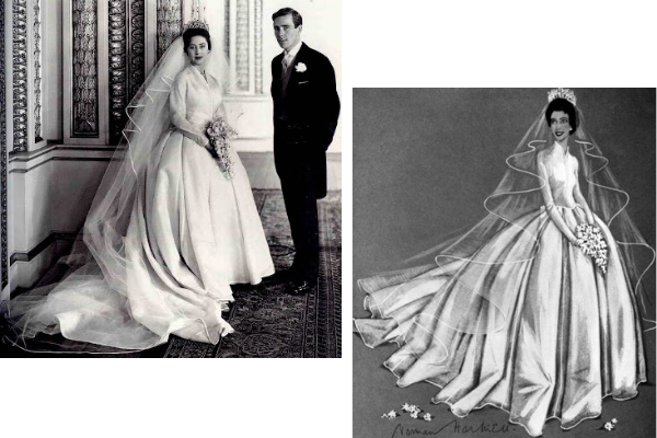 Свадьба принцессы Маргарет и Энтони Армстронга-Джонса. Фото spletnik.ru