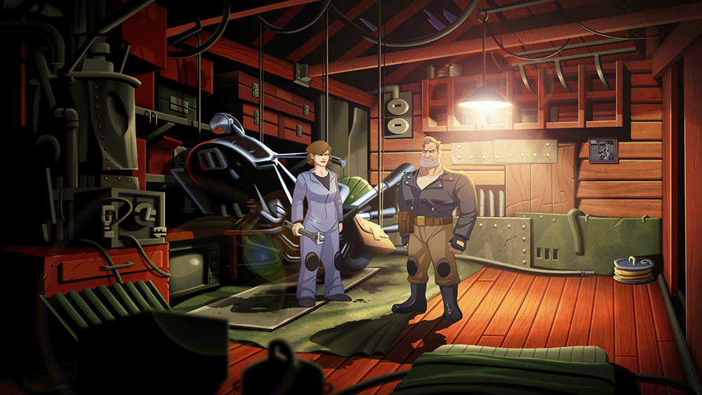 Ремастер и оригинал Full Throttle, например