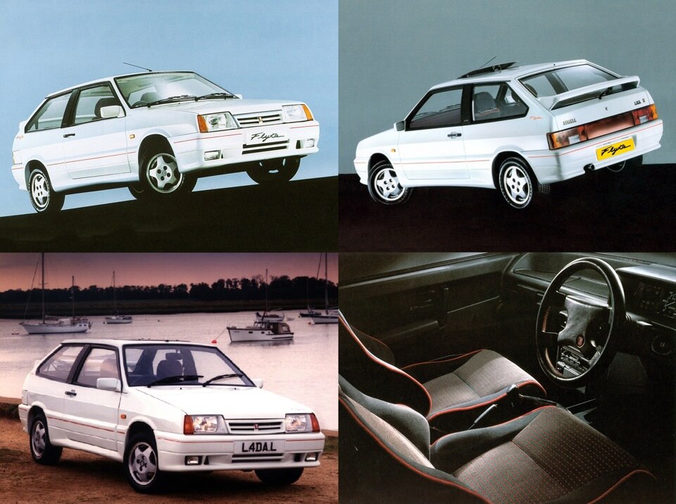 Лада Самара разработанная совместно с Porshe, но фото экспортный вариант.  