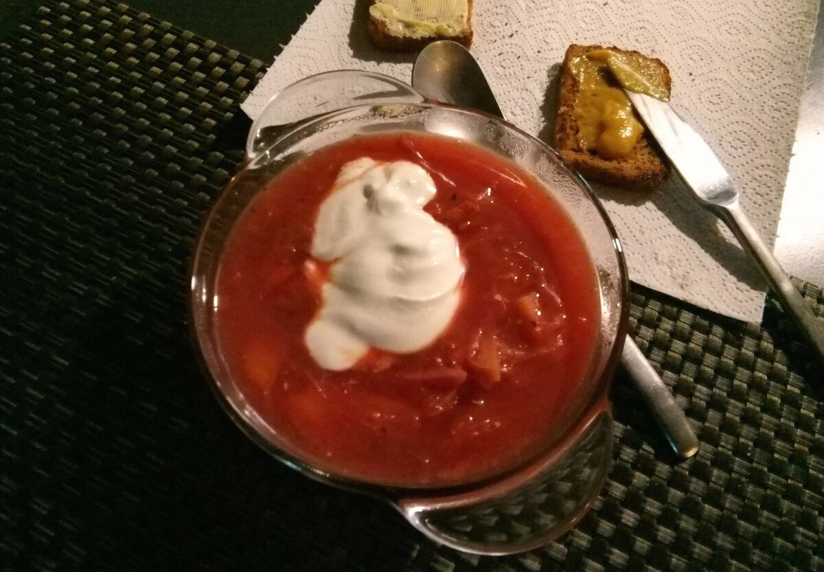 Профиль в борще. Фото © Виктор Корб, 2019