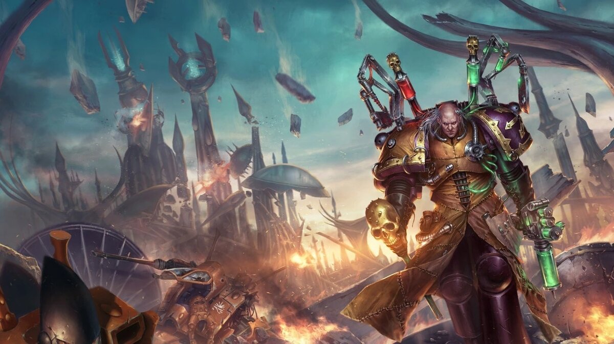 Истории далёкого гримдарка. Что стоит почитать из книг по вселенной  Warhammer 40,000 | Good Old Nerpach | Дзен