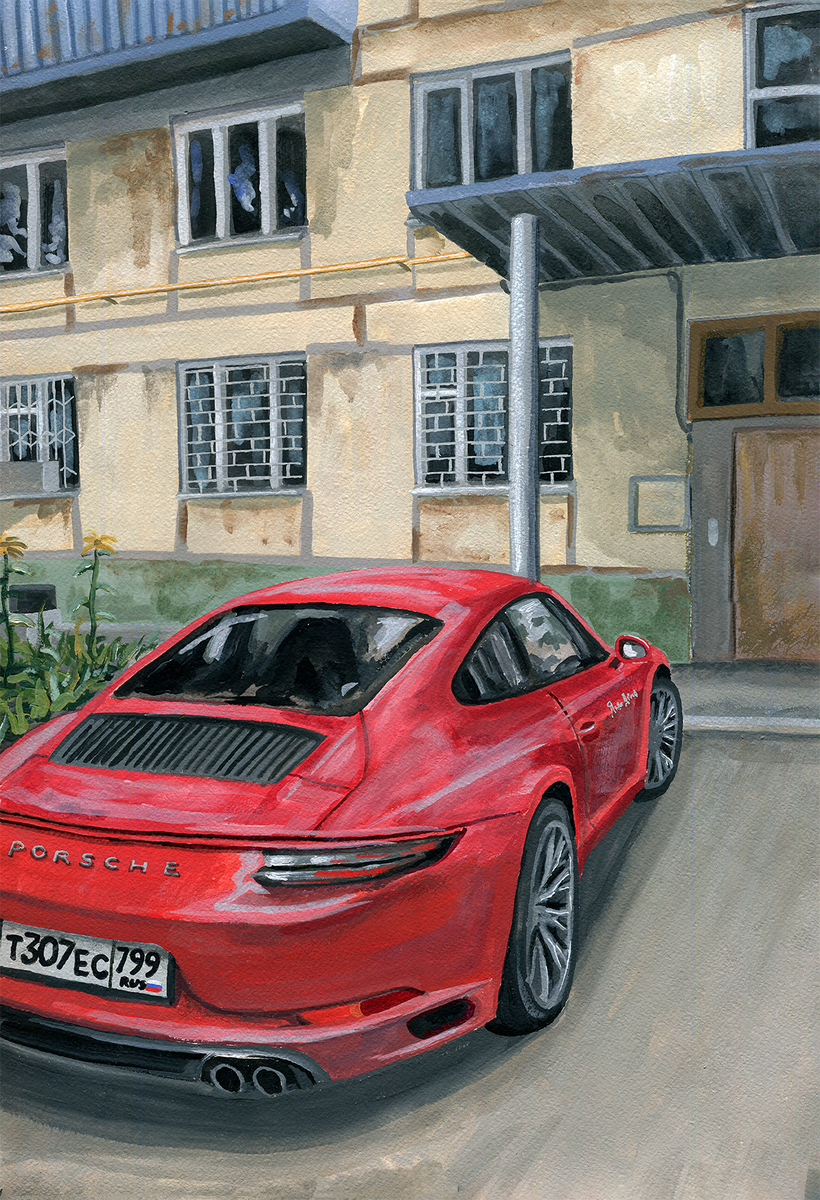 Русский каршеринг кисти Пасмура Рачуйко