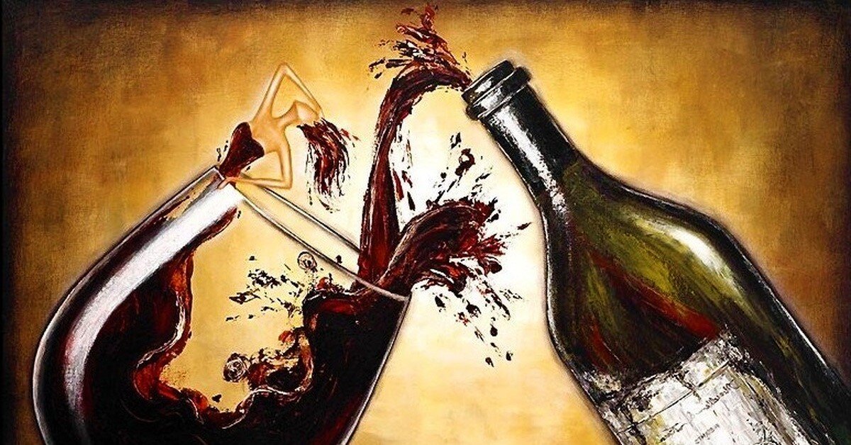 Моя детская любовь к вину.