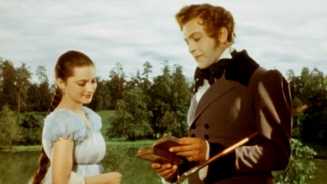 Кадр из фильма "Евгений Онегин" 1959 г.