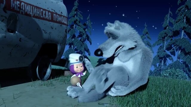 Фото из м/ф МАША И МЕДВЕДЬ 