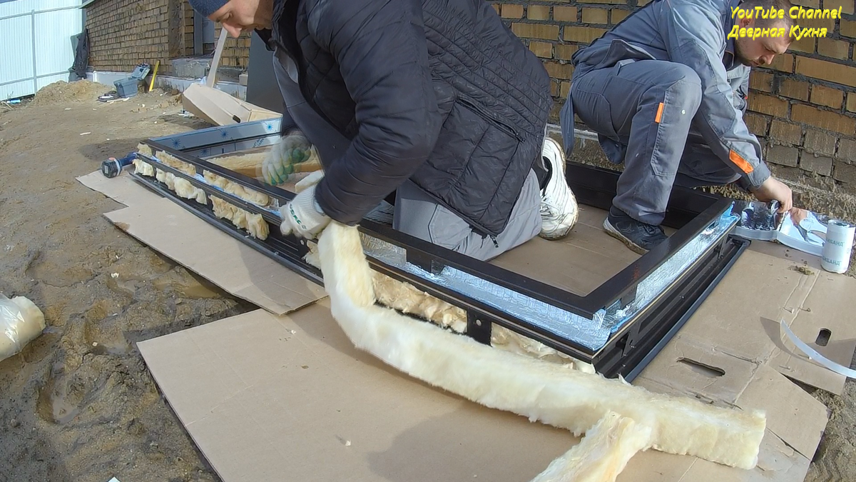 Утепление короба