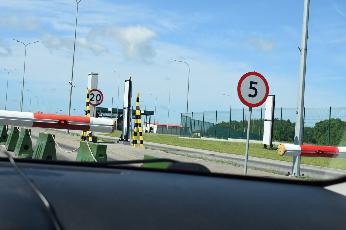 Граница Россия - Польша (КПП Мамоново-2  - Гжехотки)