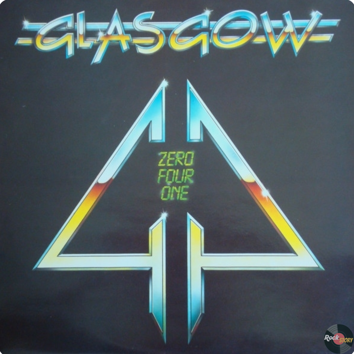 На фотографии: обложка дебютного альбома Zero Four One группы Glasgow 