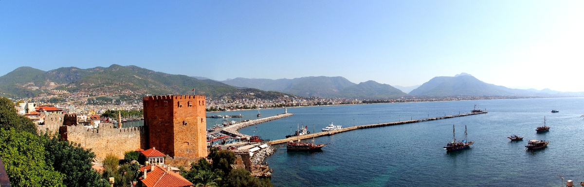 Ещё одна панорамка Аланьи.