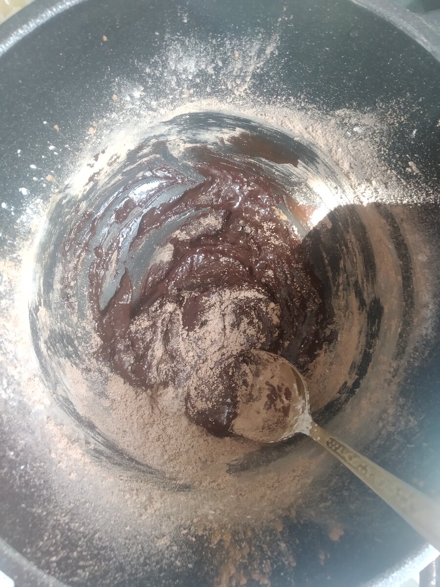 Шоколадная глазурь (авторское фото)