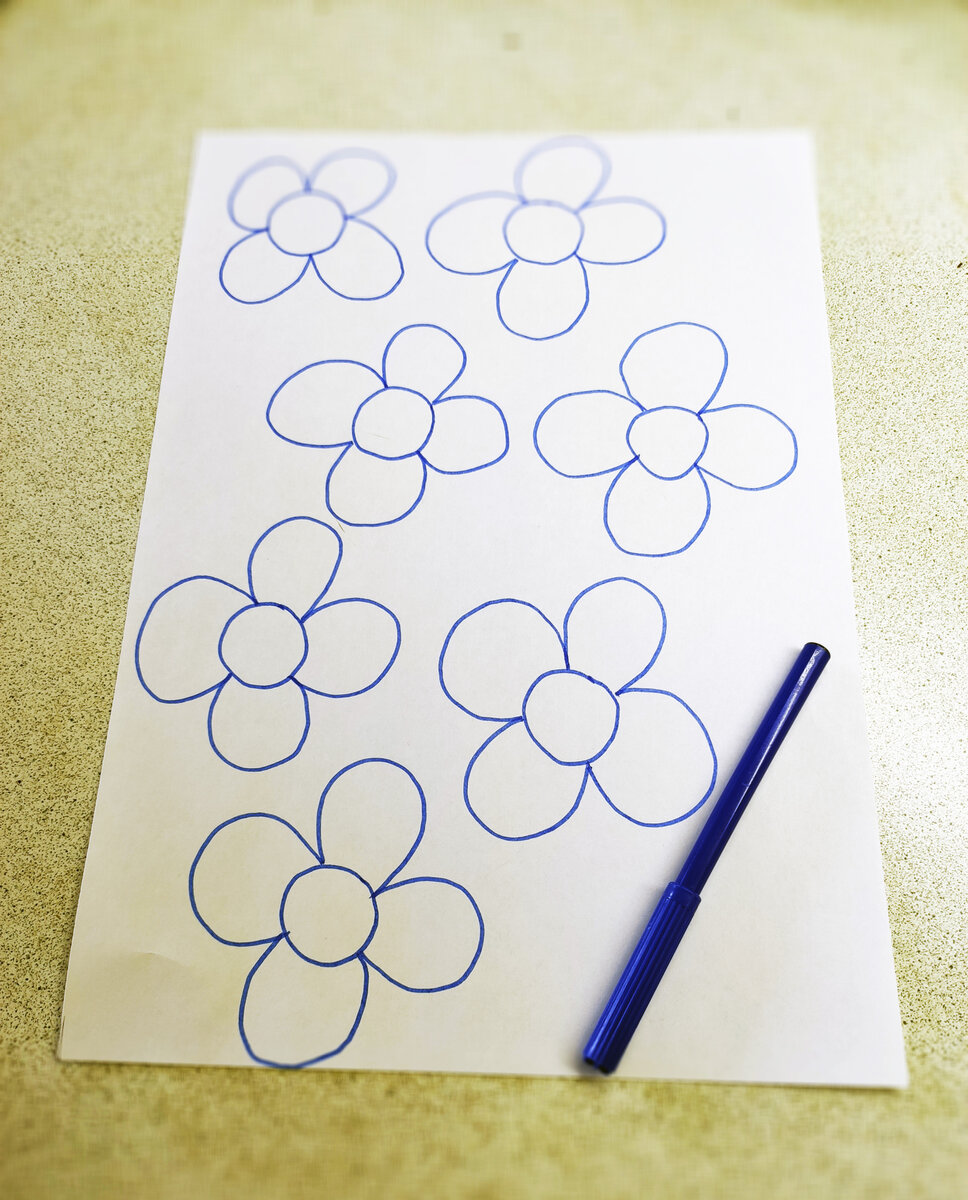 Бумажные цветы, которые распускаются в воде