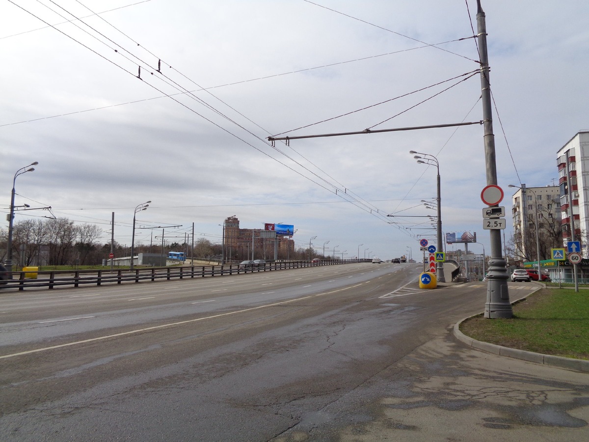 Мост через Панфиловский путепровод