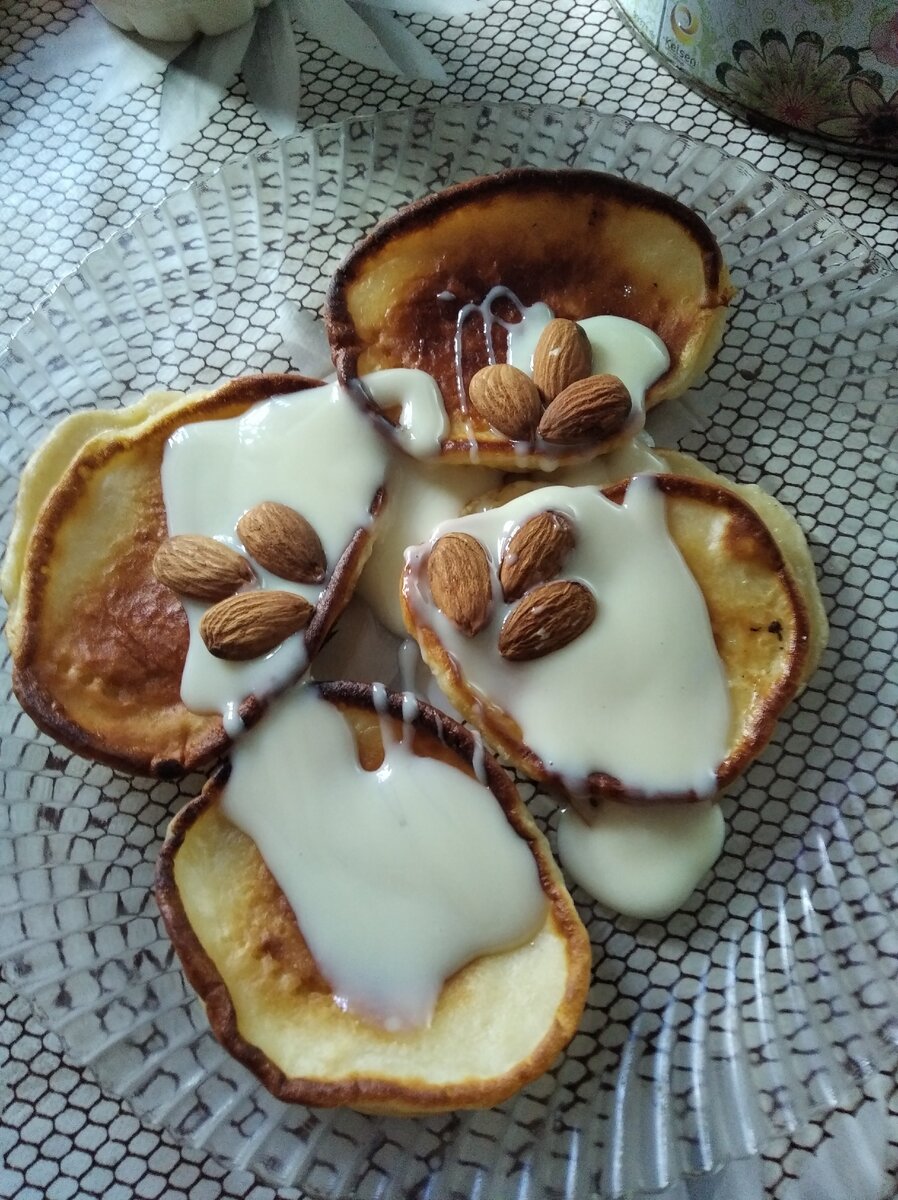 Аладушки с сгущёнкой