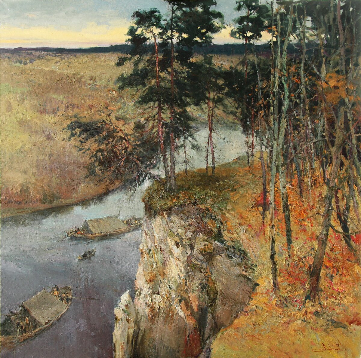 "Караван Демидова", 2018, холст, масло