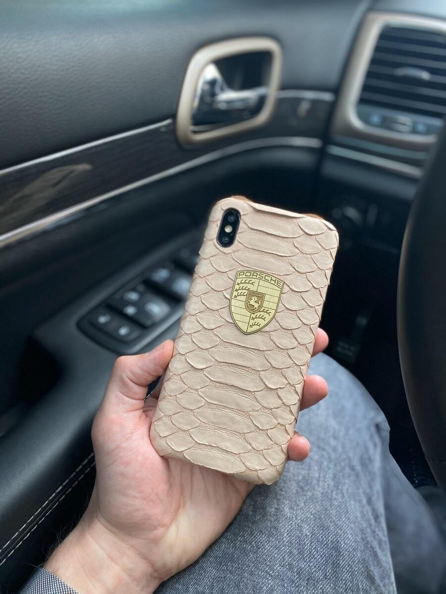 Чехол с логотипом Porsche для iPhone XS